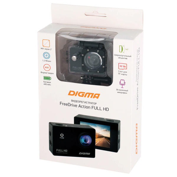 Купить Digma FreeDrive Action Full HD